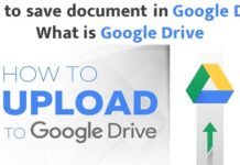How to save Document in Google Drive || What is Google Drive How to save Document in Google Drive || What is Google Drive