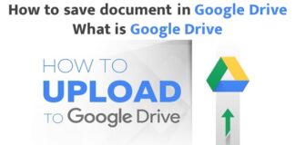 How to save Document in Google Drive || What is Google Drive How to save Document in Google Drive || What is Google Drive