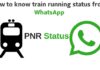 How to know train running status from Whatsapp How to know train running status from Whatsapp