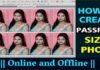 How to make Passport Size Photo Online and Offline How to make Passport Size Photo Online and Offline
