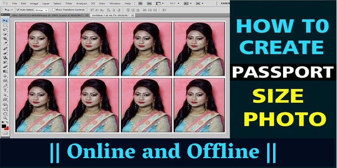 How to make Passport Size Photo Online and Offline How to make Passport Size Photo Online and Offline