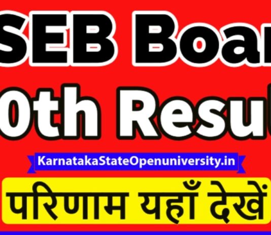 Gujarat (GSEB) Board SSC Result 2022 @www.gseb.org