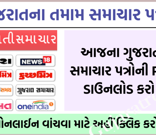 How to Read All Gujarat NewsPaper in PDF